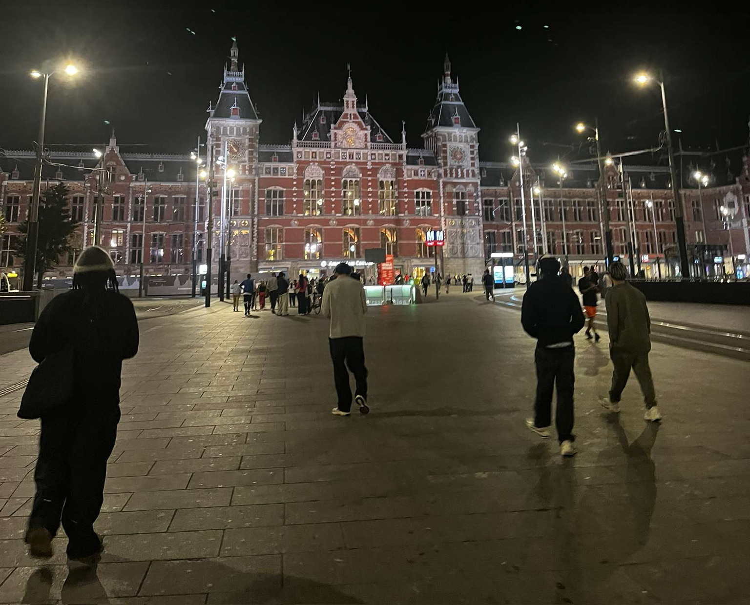 Believe it or not, this is a train station!